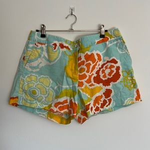 LOFT linen shorts